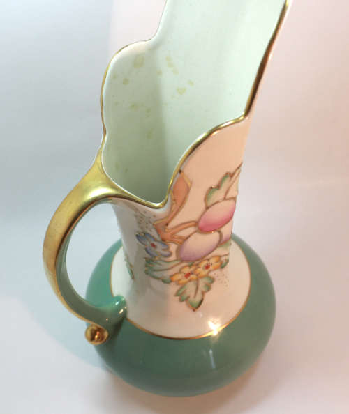 Vintage Crown Devon Fieldings Art Deco Ewer Style Vase A127
