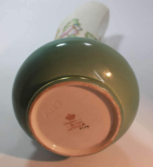 Vintage Crown Devon Fieldings Art Deco Ewer Style Vase A127