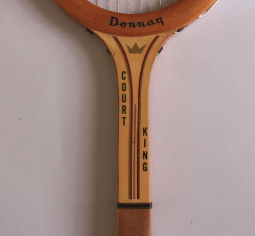 Donnay Court King Wooden Tennis Racquet with Frame