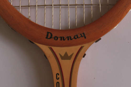 Donnay Court King Wooden Tennis Racquet with Frame