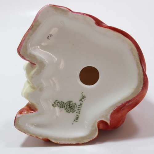 Vintage Royal Doulton Bone China `This Little Piggy` HN 1793 Figurine