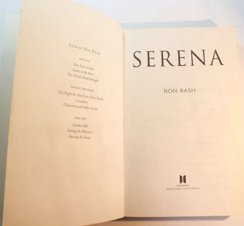 Serena by Ron Rash Softcover Book