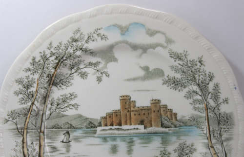 Vintage Alfred Meakin Decorative Wall Plate - Queen`s Castle