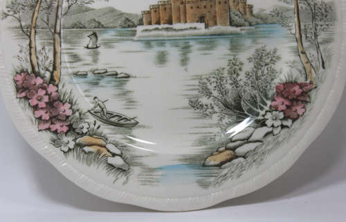 Vintage Alfred Meakin Decorative Wall Plate - Queen`s Castle