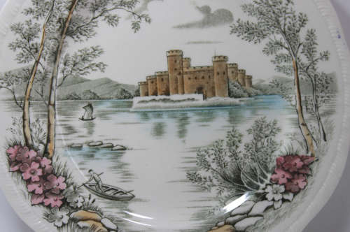 Vintage Alfred Meakin Decorative Wall Plate - Queen`s Castle