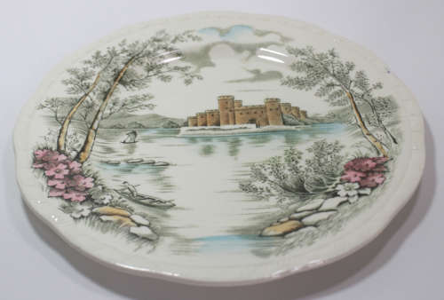 Vintage Alfred Meakin Decorative Wall Plate - Queen`s Castle