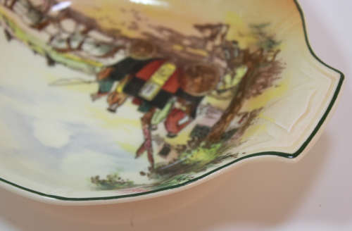 Vintage Royal Doulton Bowl of Old English Coaching Scenes D6393