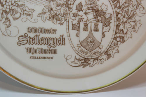 Huguenot Fine China Stellenryck Wijn Museum Stellenbosch Decorative Wall Plate