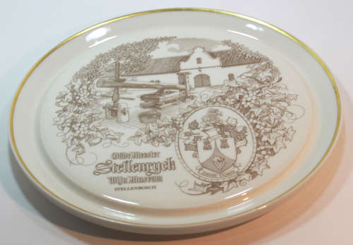 Huguenot Fine China Stellenryck Wijn Museum Stellenbosch Decorative Wall Plate