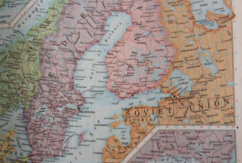 Encyclopedia Britannica World Atlas 1963 Unabridged Edition