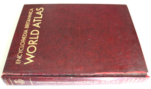 Encyclopedia Britannica World Atlas 1963 Unabridged Edition