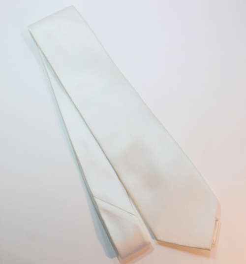 Formal White Classic Necktie by Signature