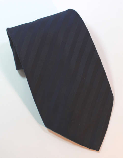 Two Tone Navy Blue Formal Wear Classic Necktie by Servus