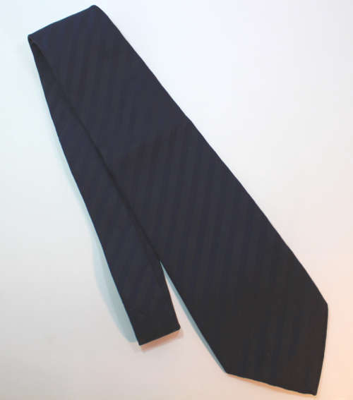 Two Tone Navy Blue Formal Wear Classic Necktie by Servus