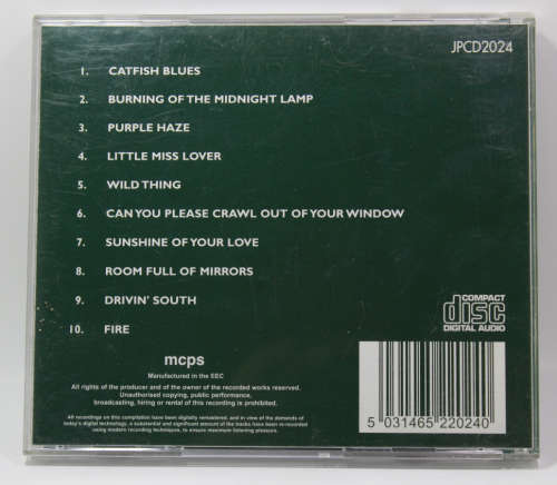 Jimi Hendrix The Guitar Legend CD
