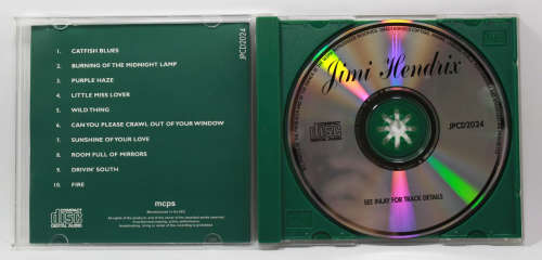 Jimi Hendrix The Guitar Legend CD