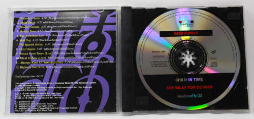 Deep Purple Child In Time CD