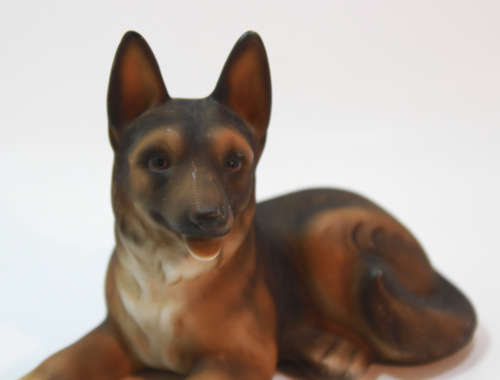 Alsatian Puppy Ornament D149B By Harvey Knox