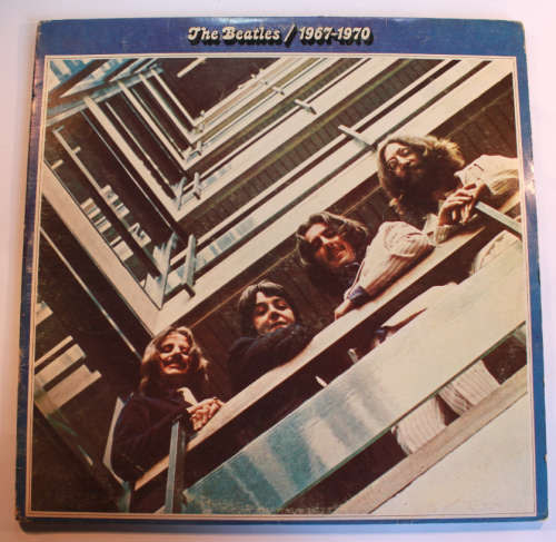 The Beatles 1967-1970 Double Vinyl LP `The Blue Album`