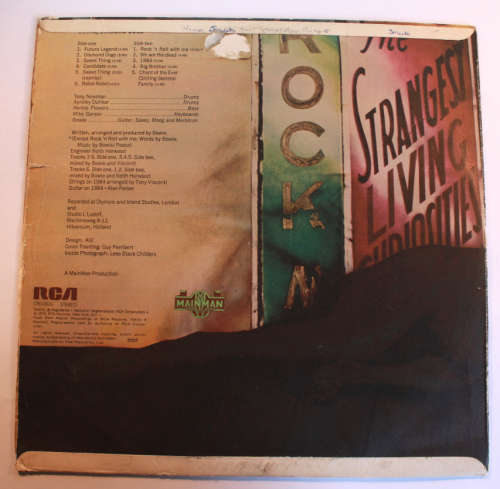 David Bowie Diamond Dogs Vinyl LP