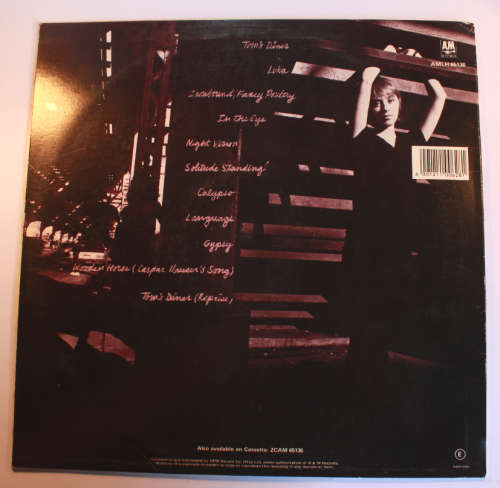 Suzanne Vega Solitude Standing Vinyl LP
