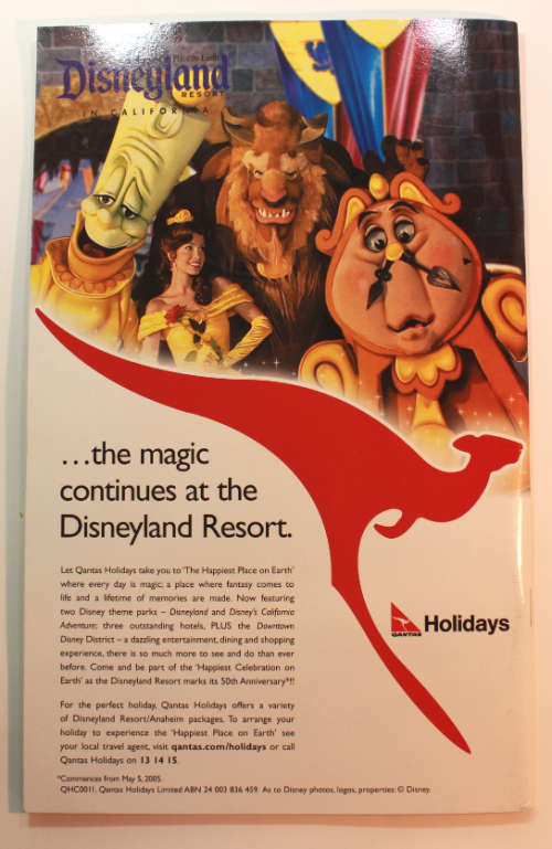 The Lion King Capitol Theatre Sydney Production 2004 Official Programme With Ticket