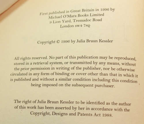 The Third Sister by Julia Barrett Softcover Book