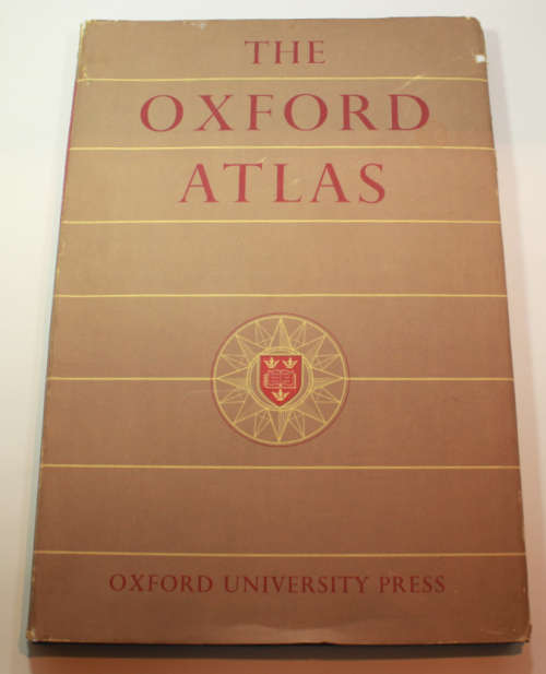 The Oxford Atlas  1951 by Oxford University Press Brig Sir Clinton Lewis