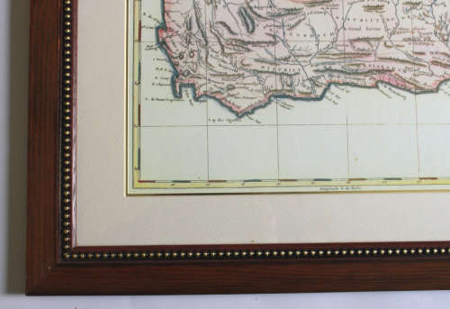 Colonie Du Cap Bonne Esperance Framed Map of Cape Colony Reproduction Print