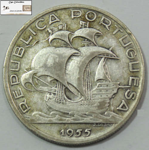 Portugal 10 Escudos 1955 Coin Circulated