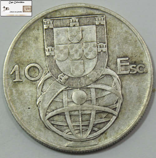Portugal 10 Escudos 1955 Coin Circulated