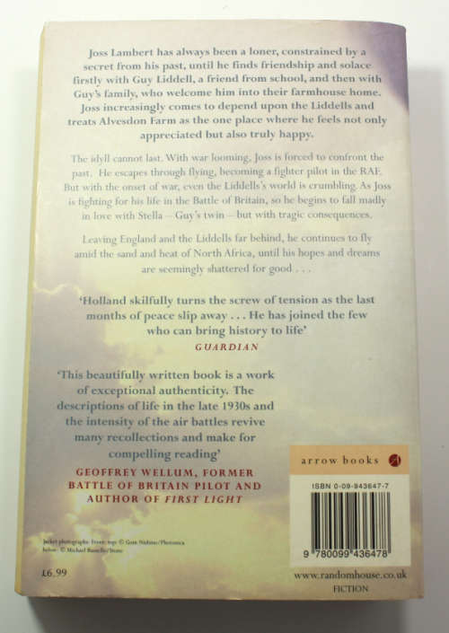 The Burning Blue by James Holland Softcover Book