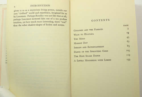 Mornings In Mexico by D H Lawrence Hardcover Book