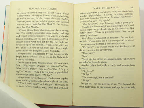 Mornings In Mexico by D H Lawrence Hardcover Book