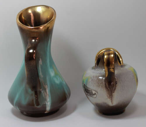 Carstens Tonnieshof West Germany Pair of Small Decorative Bud Vases