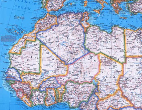 National Geographic Africa 2000 Poster Map Digital Download