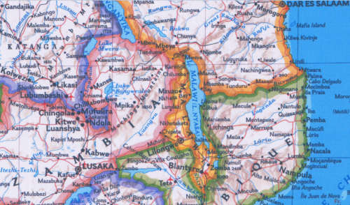 National Geographic Africa 2000 Poster Map Digital Download