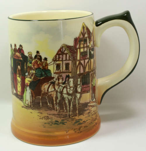 Royal Doulton Old English Coaching Scenes Beer Tankard D6393