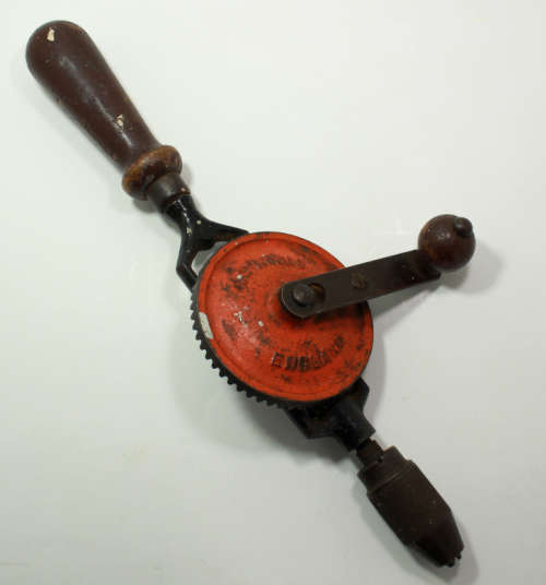 Original Vintage Stanley Manual Hand Crank Drill