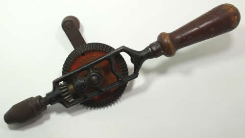 Original Vintage Stanley Manual Hand Crank Drill