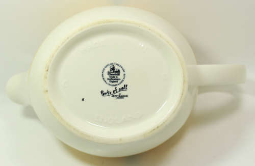 Churchill Tableware Ports Of Call Yellow Pattern Sauce Jug by Jeff Banks