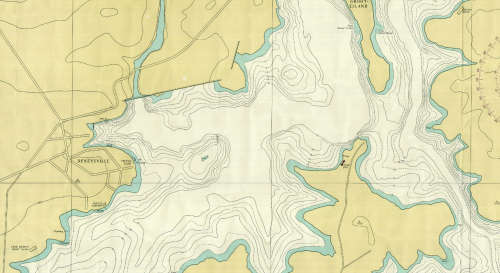 Vaal Dam Yachting Chart 1974 SAN 2051 Poster Map Digital Download