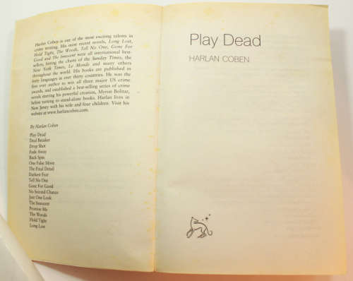 Play Dead by Harlan Coben Softcover Book