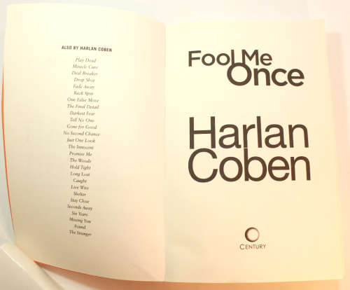 Fool Me Once by Harlan Coben Softcover Book
