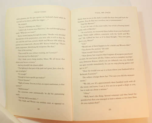 Fool Me Once by Harlan Coben Softcover Book
