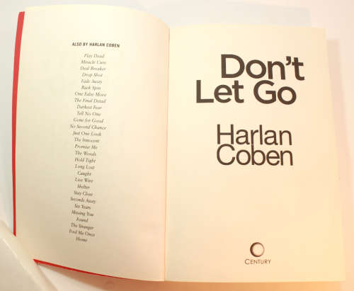Don`t Let Go by Harlan Corben Softcover Book