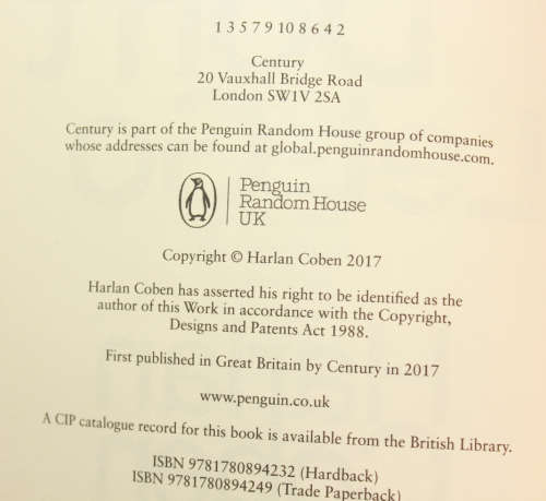Don`t Let Go by Harlan Corben Softcover Book