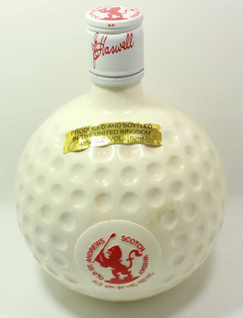 Haswell Old St. Andrews Scotch Whisky Golf Ball 750ml Bottle