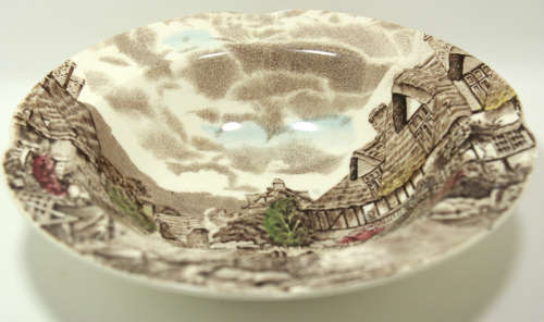 Vintage Johnson Bros Olde English Countryside Dessert Bowl