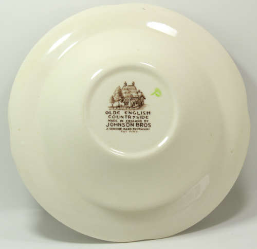 Vintage Johnson Bros Olde English Countryside Dessert Bowl